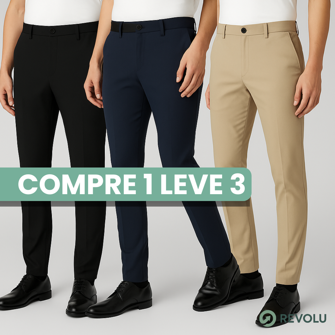 [COMPRE 1 LEVE 3] Calça MorphoFit™ – Estilo, Conforto e Caimento Perfeito