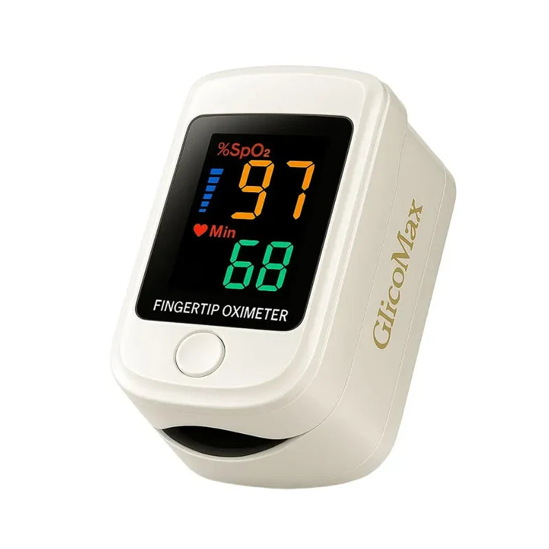 Medidor de Glicose a Laser e Oximetro - Portátil, Seguro e Prático